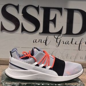 Under Armour Charged Breathe Lace Blue White Red #3024631 400 Wmn 12